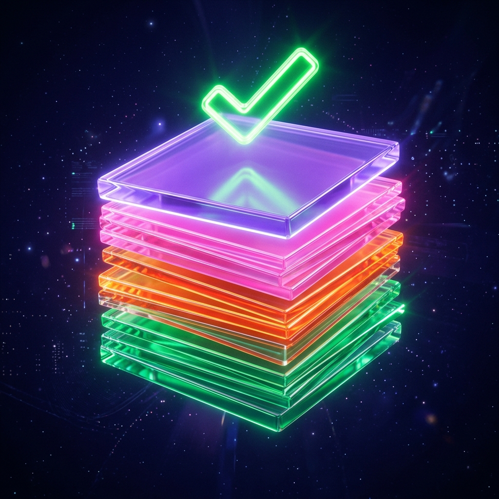 Glowing Stack Visual